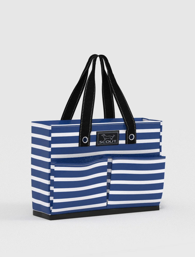 SCOUT Uptown Girl Pocket Tote Bag in Nantucket Navy