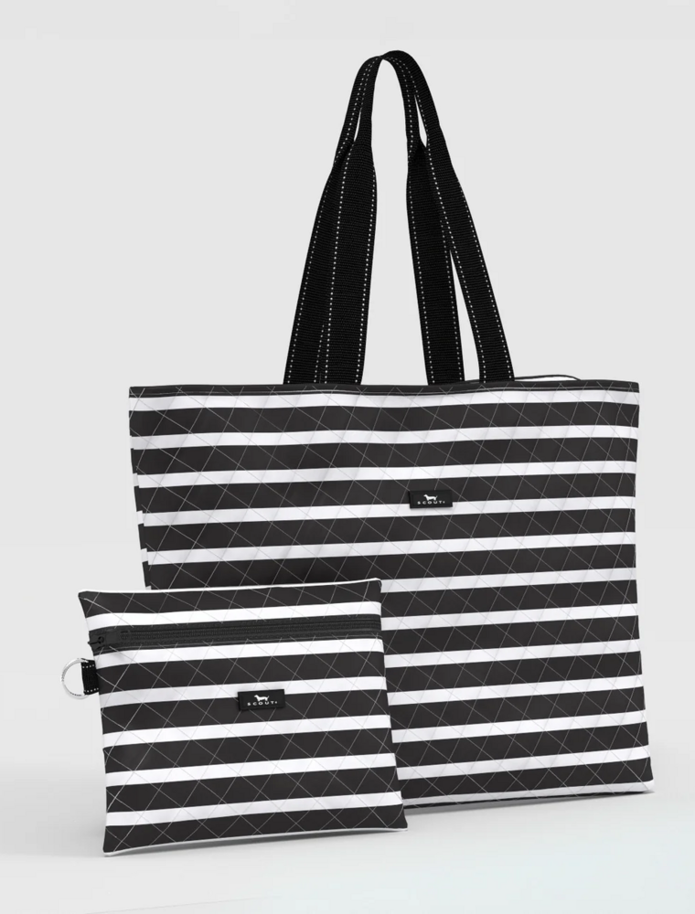 SCOUT Plus 1 Foldable Travel Bag in Fleetwood Black