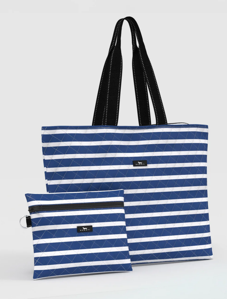 SCOUT Plus 1 Foldable Travel Bag in Nantucket Navy