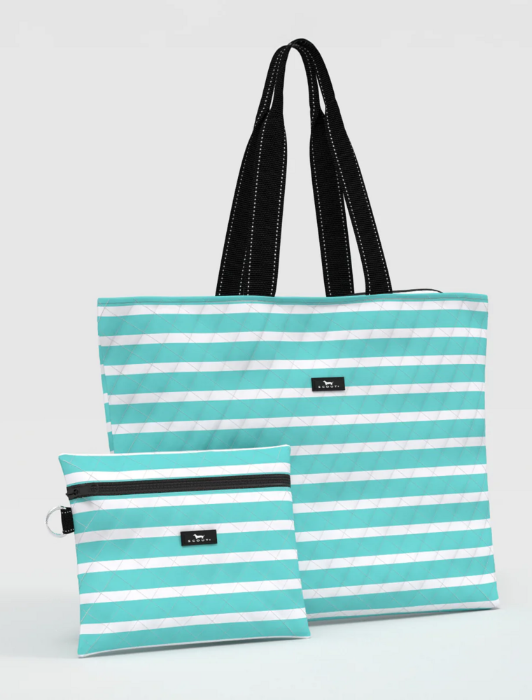 SCOUT Plus 1 Foldable Travel Bag in Montauk Mint