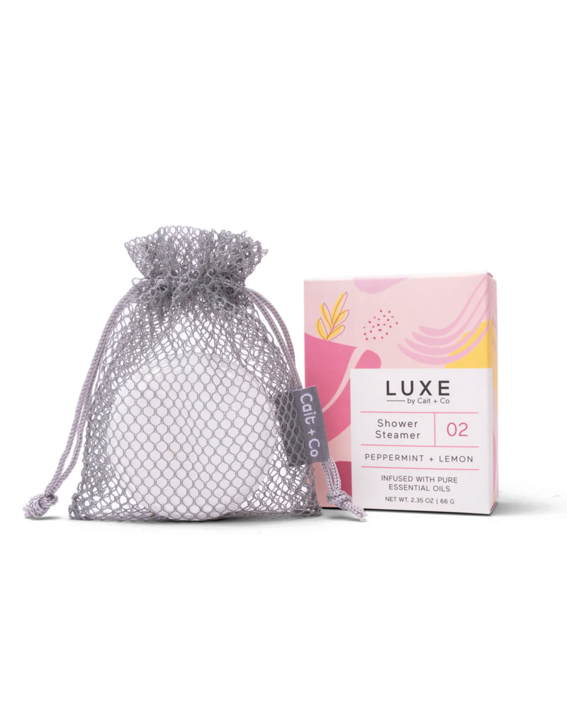 Peppermint & Lemon Aromatherapy Shower Steamer