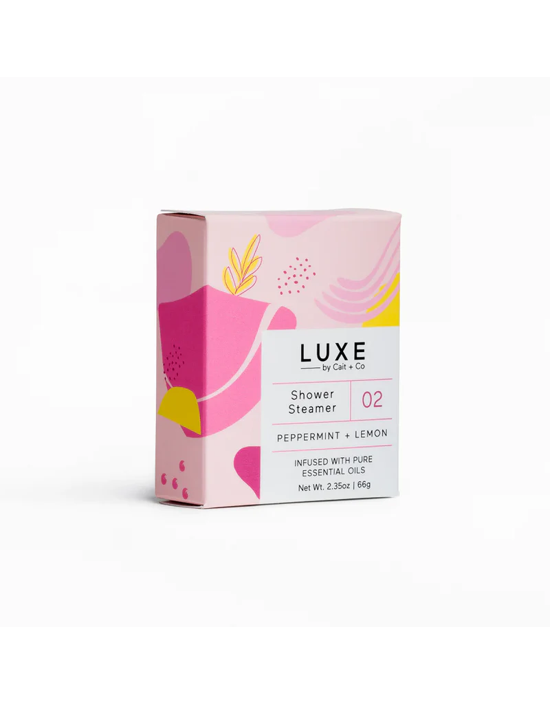 Peppermint & Lemon Aromatherapy Shower Steamer