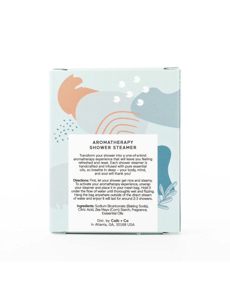 Sea Salt & Grapefruit Aromatherapy Shower Steamer