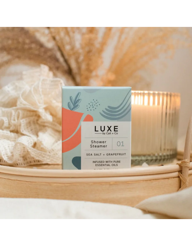 Sea Salt & Grapefruit Aromatherapy Shower Steamer