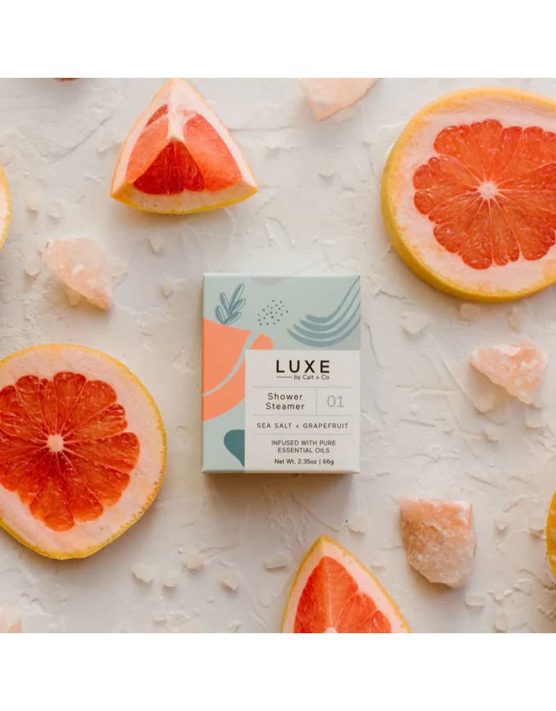Sea Salt & Grapefruit Aromatherapy Shower Steamer