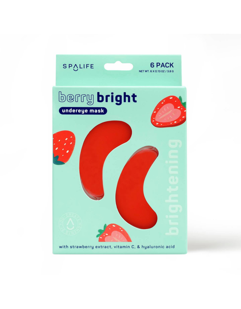 Berry Brightening Undereye Masks (Pack of 6)