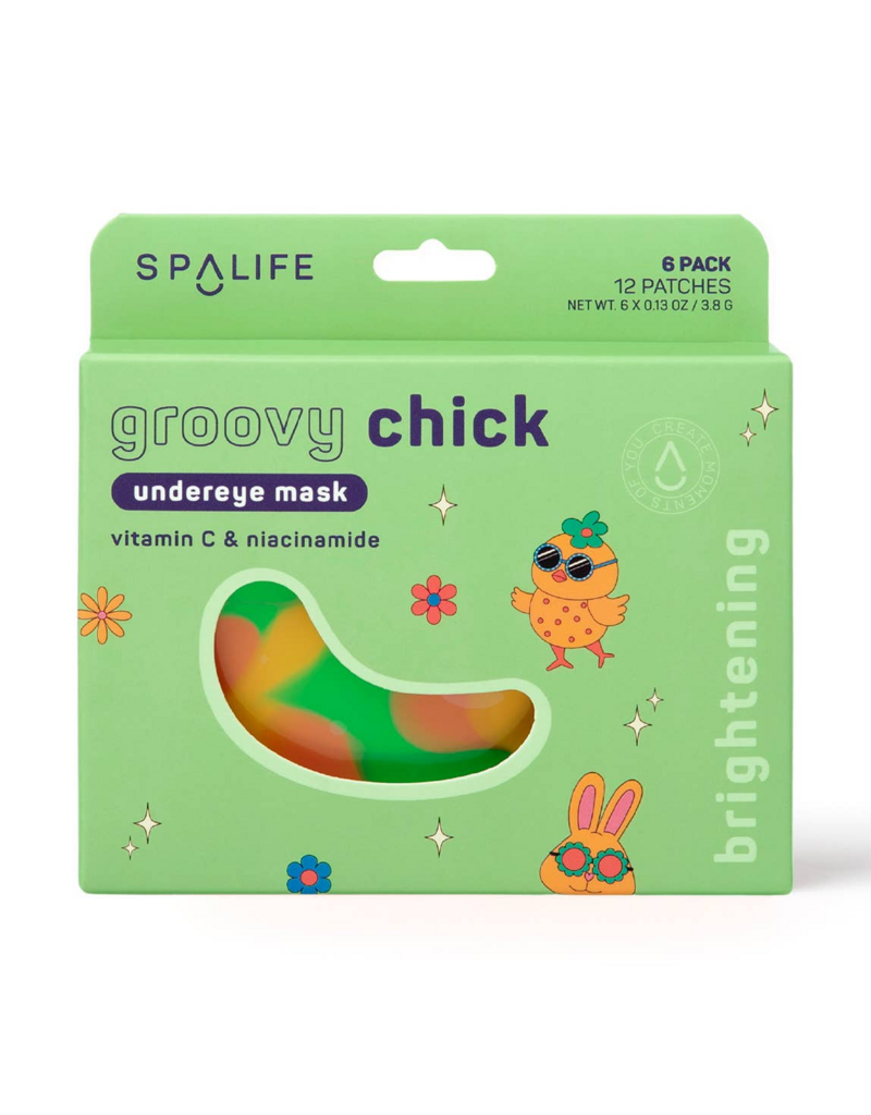 Groovy Chick Brightening Undereye Masks (Pack of 6)
