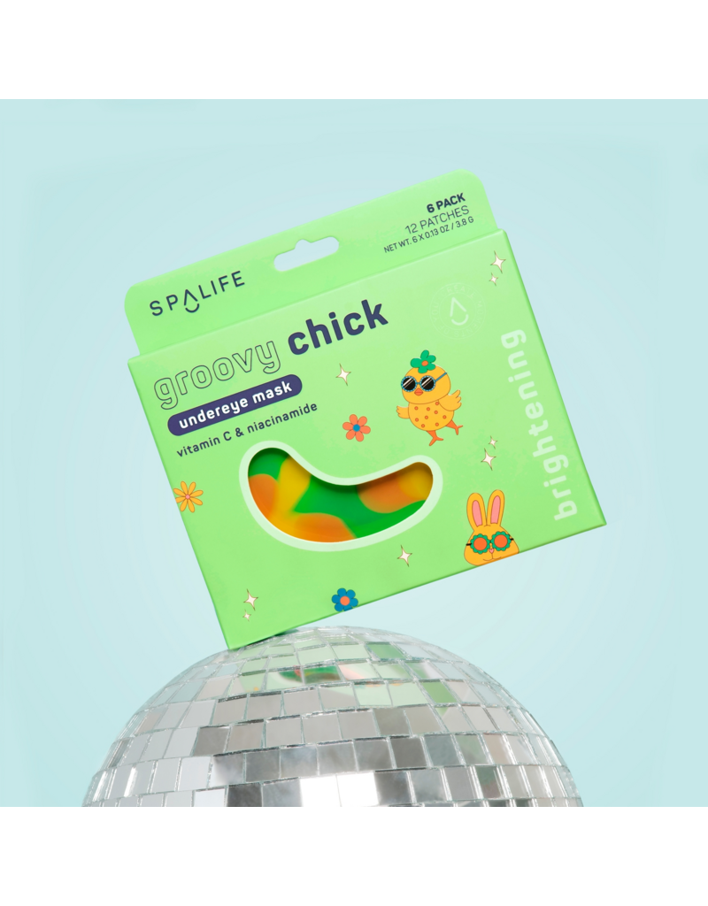 Groovy Chick Brightening Undereye Masks (Pack of 6)