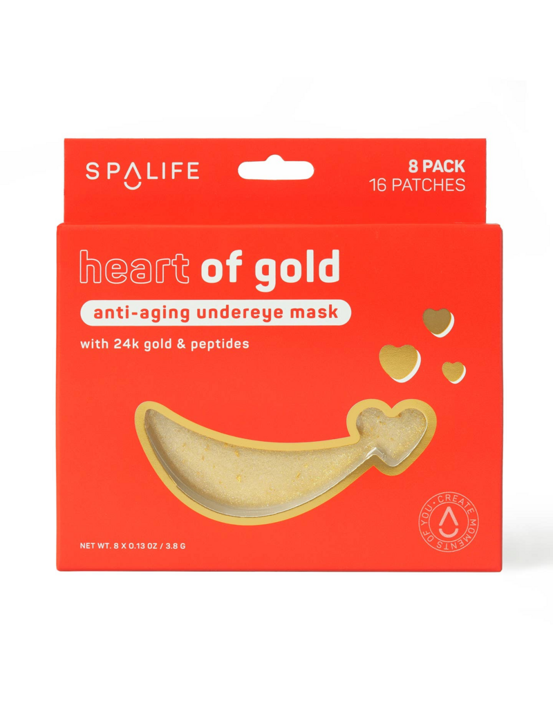 Heart of Gold Anti-Aging Undereye Masks (Pack of 8)
