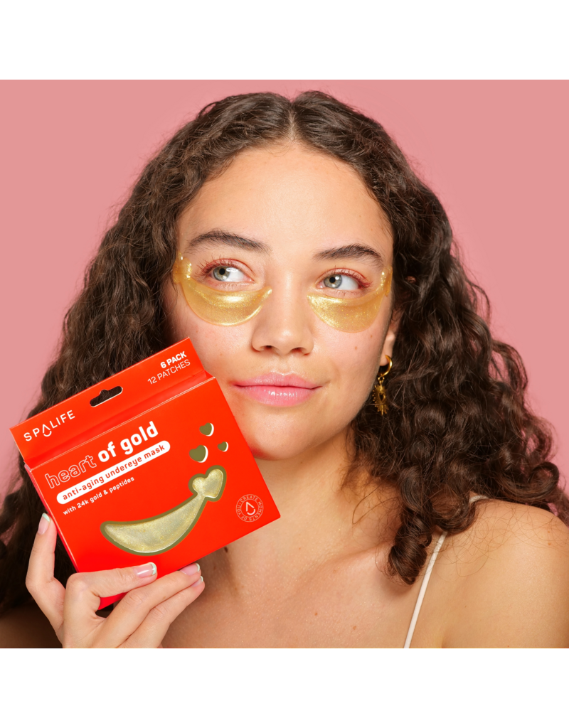 Heart of Gold Anti-Aging Undereye Masks (Pack of 8)