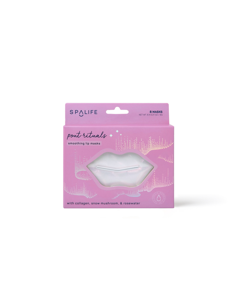 Pout Rituals Smoothing Hydrogel Lip Masks (Pack of 8)
