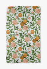 GEOMETRY A Peony For Your Thoughts Tea Towel