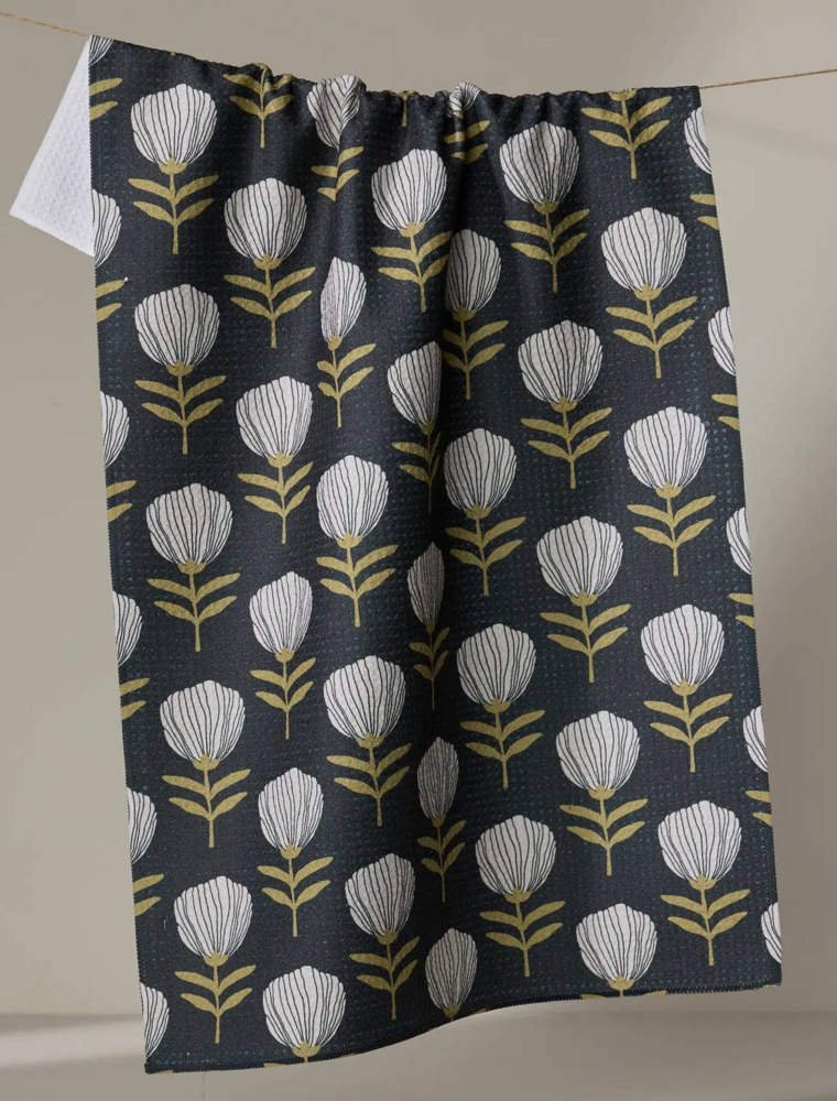 GEOMETRY Blomma Tea Towel