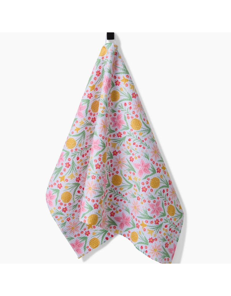 GEOMETRY Garden of Light Tea Towel