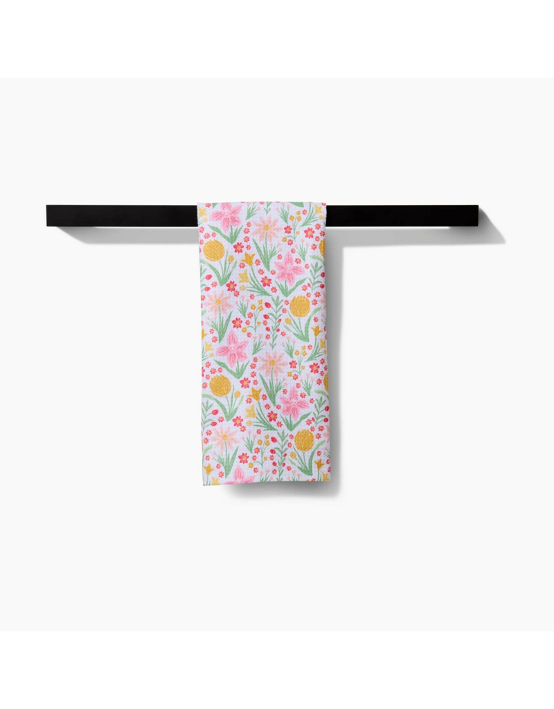 GEOMETRY Garden of Light Tea Towel