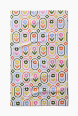 GEOMETRY Petal Patchwork Tea Towel