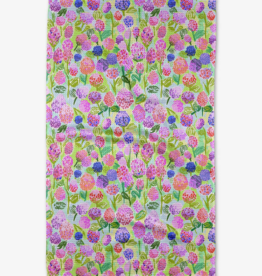 GEOMETRY Spring Clovers Tea Towel