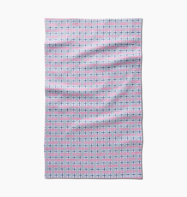 GEOMETRY Spring Cottage Plaid Tea Towel