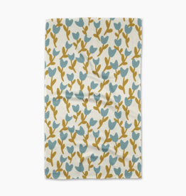 GEOMETRY Tulip Garden Tea Towel