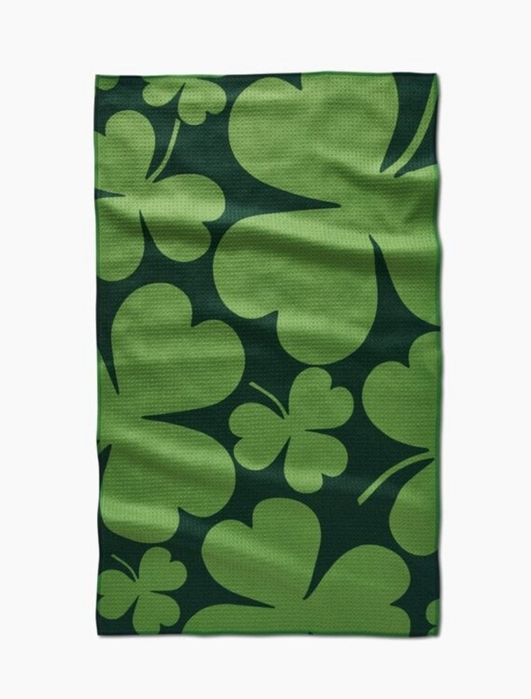 GEOMETRY Clever Clover Tea Towel