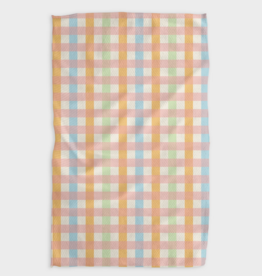 GEOMETRY Table For Two Colors Tea Towel