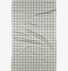 GEOMETRY Sweet Mint Tea Towel