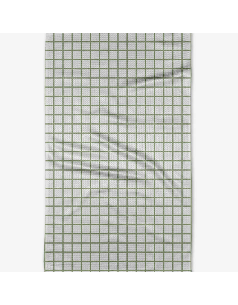 GEOMETRY Sweet Mint Tea Towel