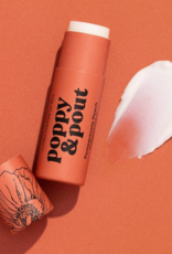 POPPY & POUT Pomegranate Peach Lip Balm