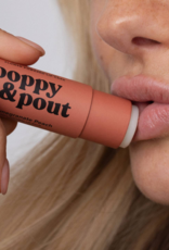 POPPY & POUT Pomegranate Peach Lip Balm