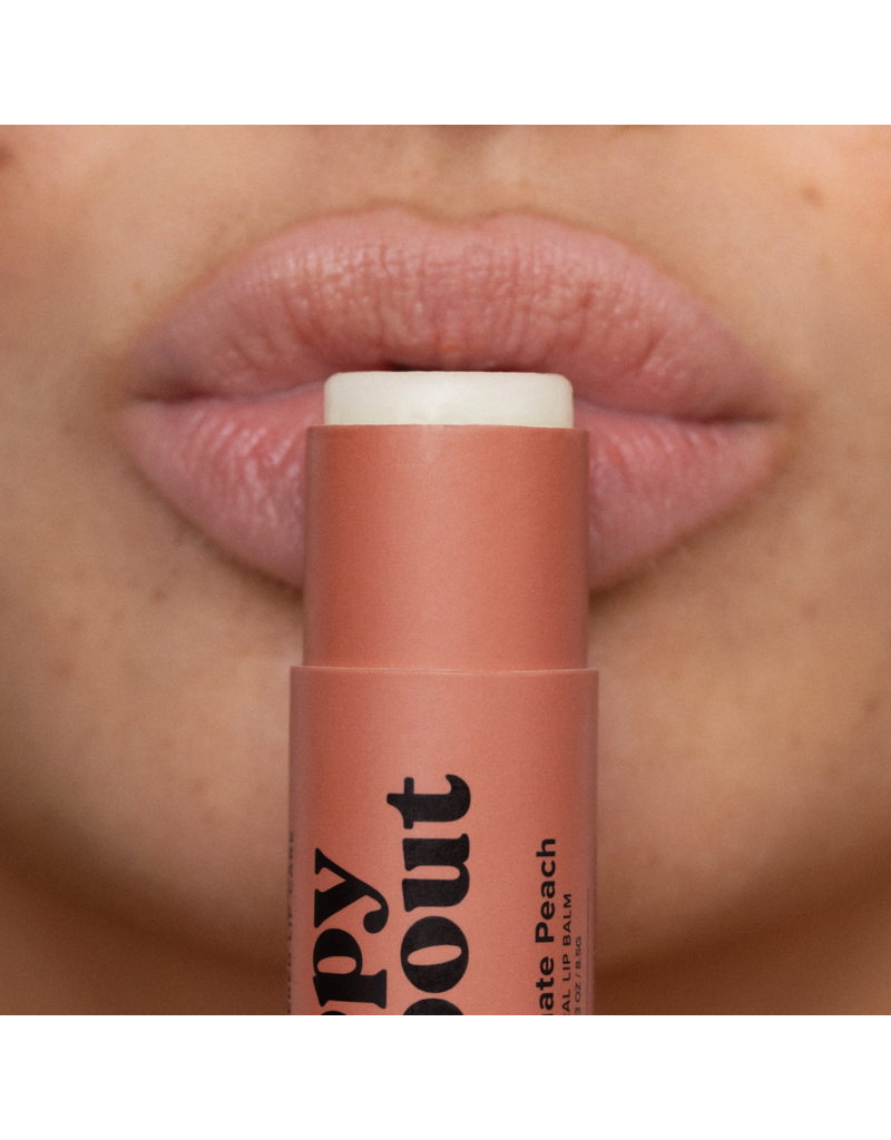 POPPY & POUT Pomegranate Peach Lip Balm