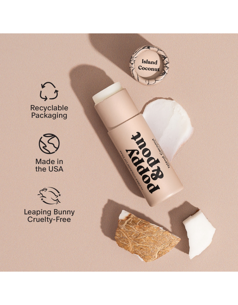 POPPY & POUT Island Coconut Lip Balm