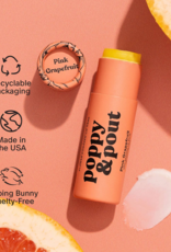 POPPY & POUT Pink Grapefruit Lip Balm