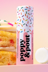POPPY & POUT Birthday Cake Confetti Lip Balm