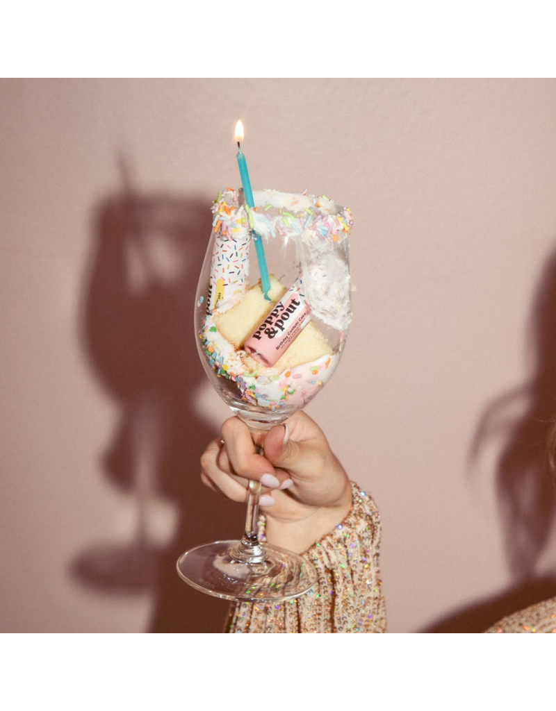 POPPY & POUT Birthday Cake Confetti Lip Balm