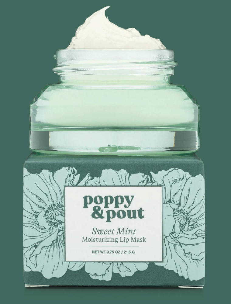POPPY & POUT Sweet Mint Lip Mask