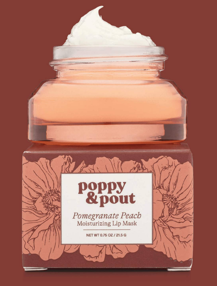 POPPY & POUT Pomegranate Peach Lip Mask