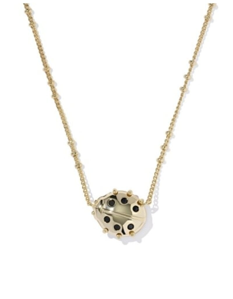 KENDRA SCOTT DESIGN Ladybug Gold Short Pendant Necklace
