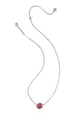 KENDRA SCOTT DESIGN Ladybug Silver Short Pendant Necklace