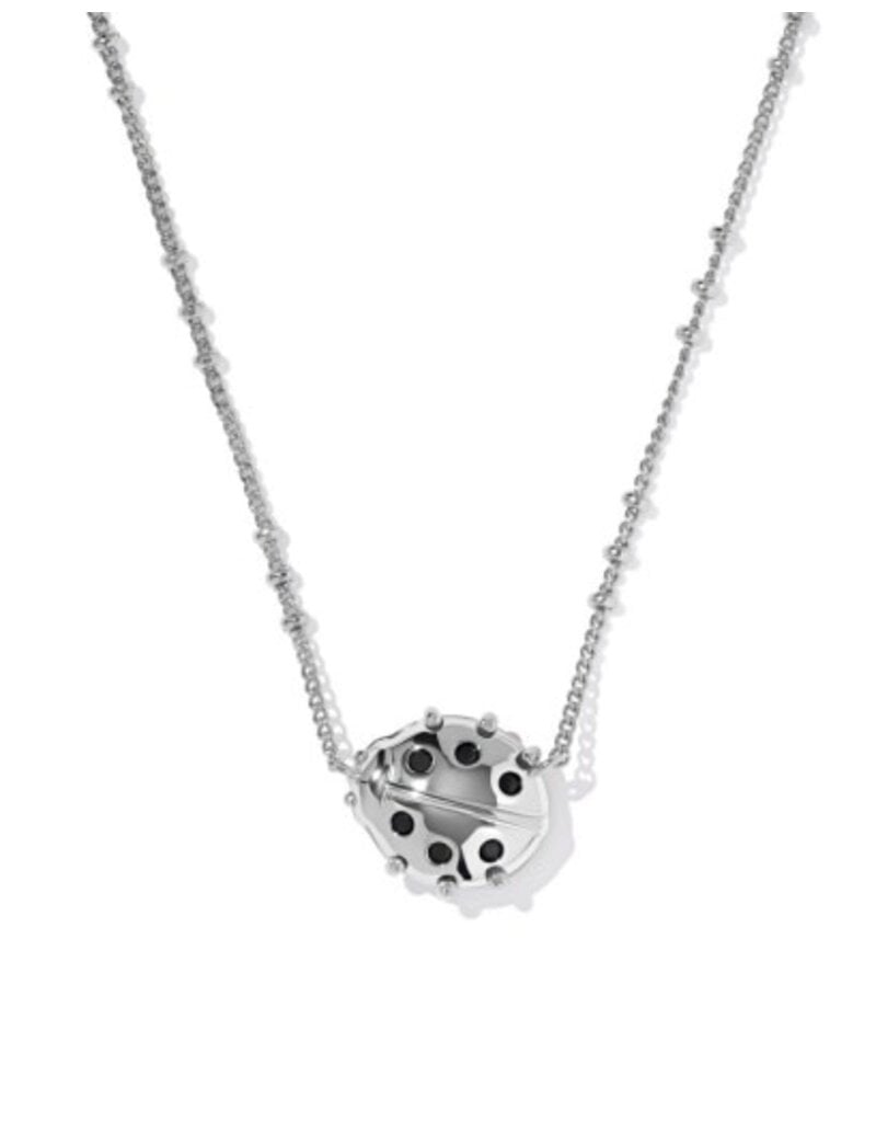 KENDRA SCOTT DESIGN Ladybug Silver Short Pendant Necklace