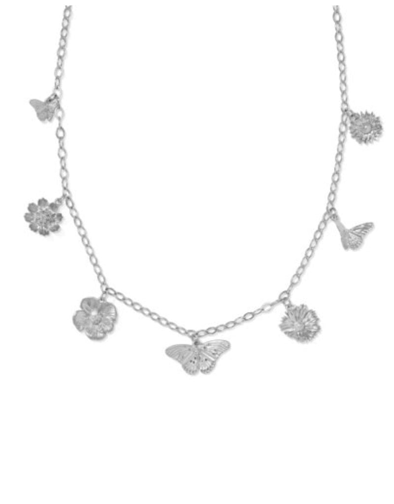 KENDRA SCOTT DESIGN Cailey Charm Necklace in Vintage Silver