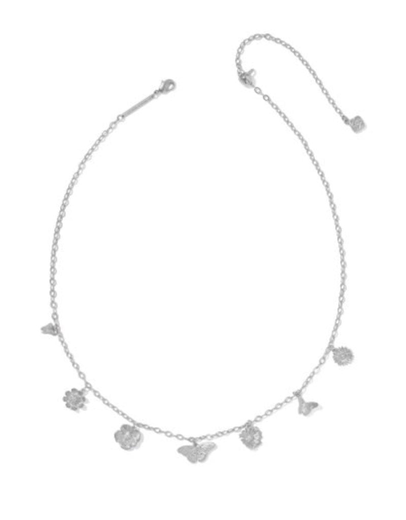 KENDRA SCOTT DESIGN Cailey Charm Necklace in Vintage Silver