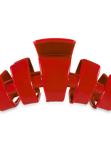 TELETIES Classic Red Carpet Ready Medium Hair Clip