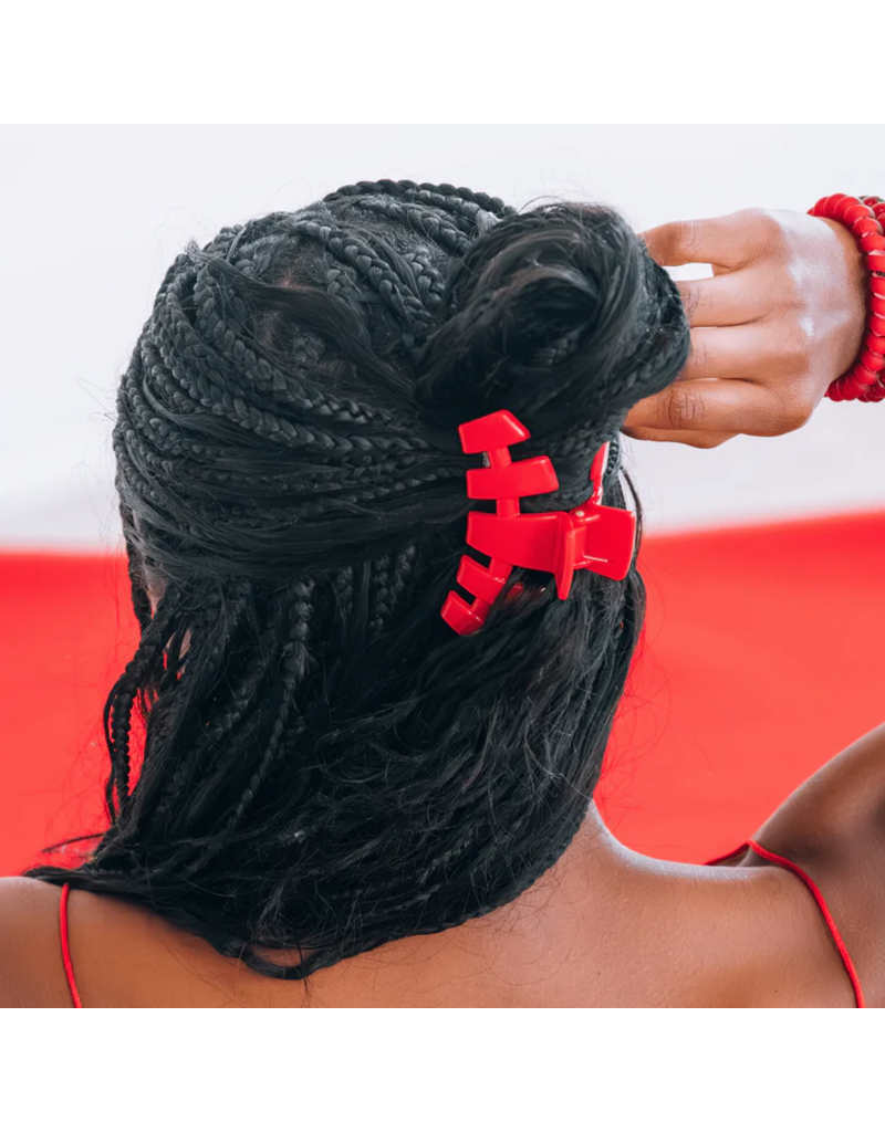 TELETIES Classic Red Carpet Ready Medium Hair Clip