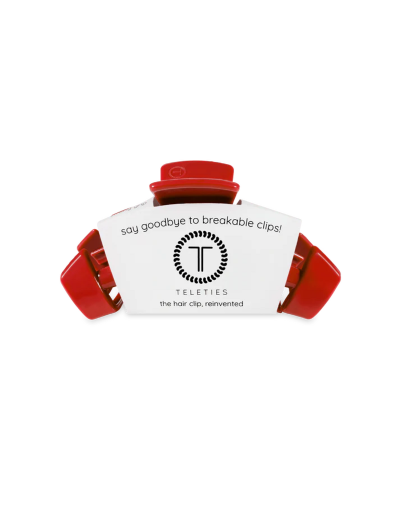 TELETIES Classic Red Carpet Ready Small Hair Clip