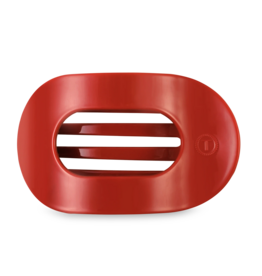 TELETIES Red Carpet Ready Large Flat Round Hair Clip