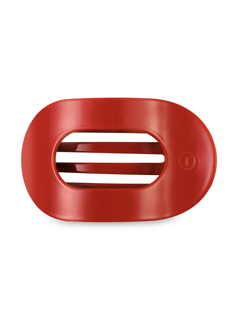 TELETIES Red Carpet Ready Large Flat Round Hair Clip