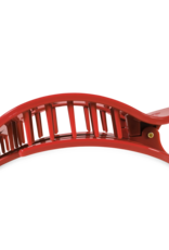 TELETIES Red Carpet Ready Large Flat Round Hair Clip