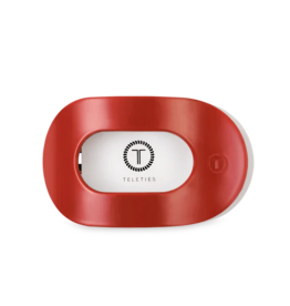TELETIES Red Carpet Ready Medium Flat Round Hair Clip