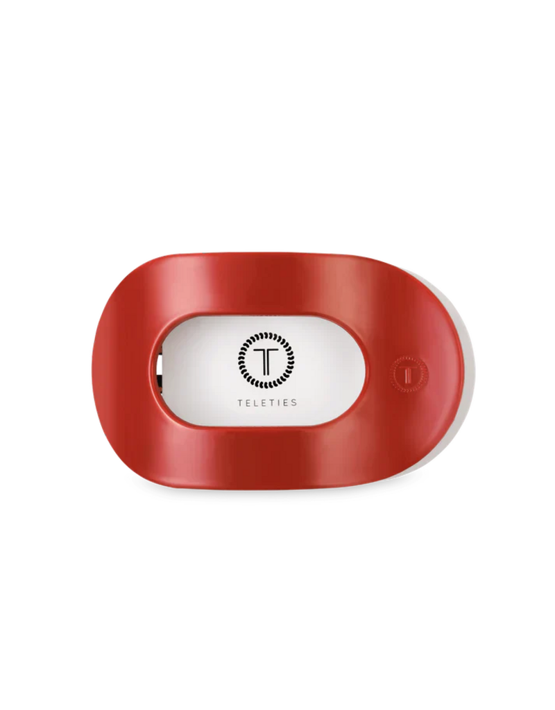 TELETIES Red Carpet Ready Medium Flat Round Hair Clip