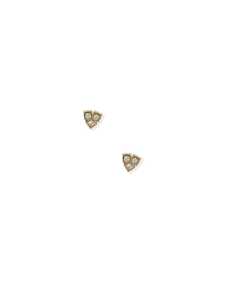 LINNY & CO Tatum Gold Screwback Stud Earrings